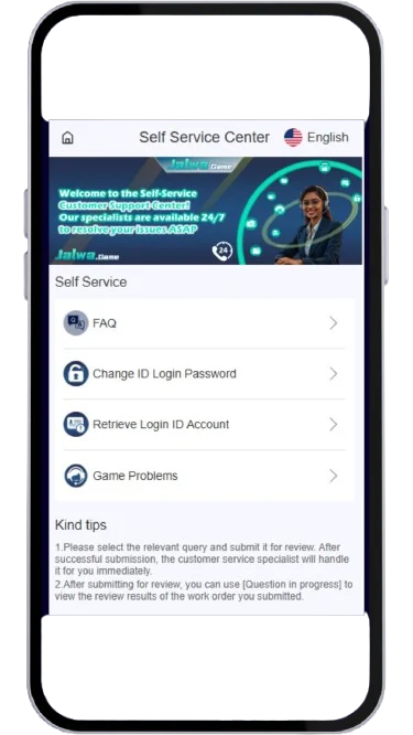 Select your login query type